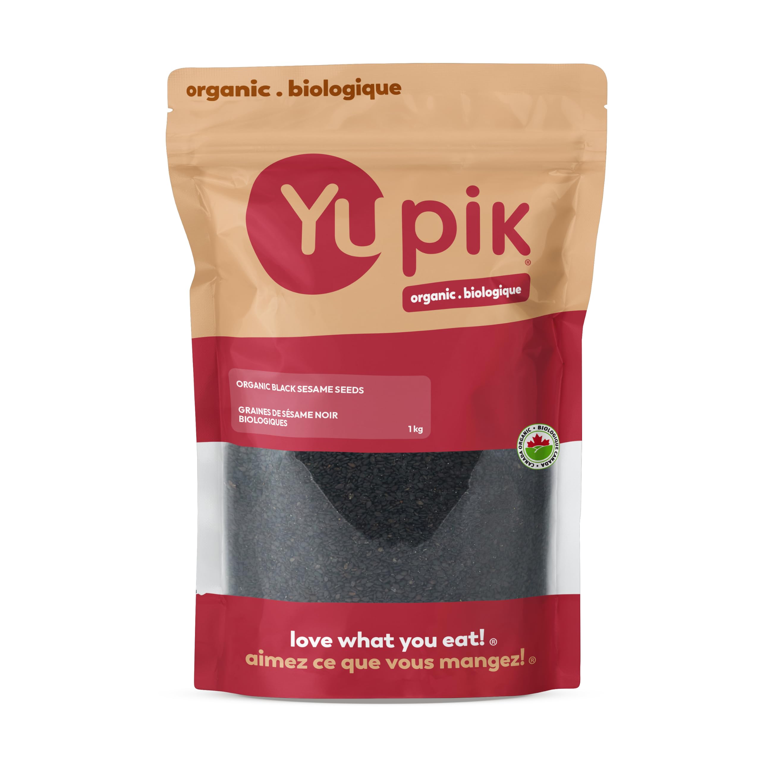 Yupik Organic Black Sesame Seeds, 1kg