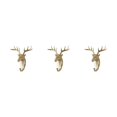 thumbnail image 1 of Wweixi Coat Hooks Easy To Install And Wide Application For Added In Daily Life golden (deer) 3Set, 1 of 6