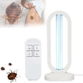 thumbnail image 1 of LPSSTORE Lumivyx Haloclean UV Bed Bugs Lampe à 3 Réglages de Minuterie et Télécommande (Noir Blanc), 1 of 4
