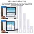 thumbnail image 3 of Trousse d'Évent de Fenêtre CA en PVC, Accessoire Ajustable à Installation Facile, Efficace et Pratique, Conception Conviviale Matériau Durable Excellente Étanchéité, 3 of 8