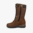 thumbnail image 2 of Comfy Moda Bottes d'Hiver en Cuir Imperméables Doublées de Laine pour Femmes Storm, 2 of 6