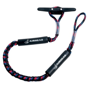 AIRHEAD AHDL-4 Bungee Dock Line 4 Feet Boat Cord, Stretches to 5.5 Feet