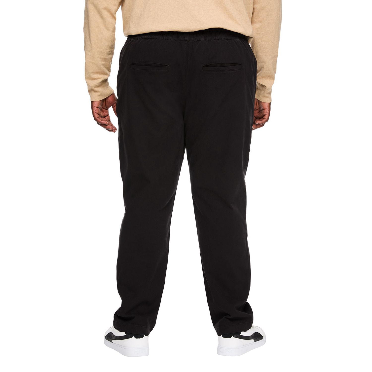Pantalon à enfiler en twill George Plus pour hommes