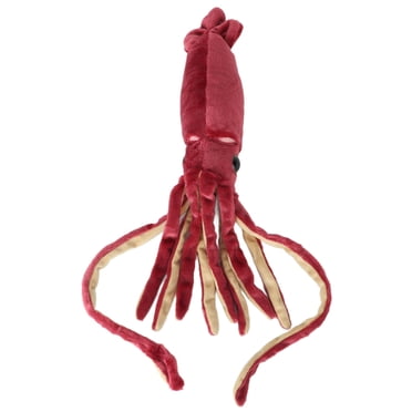 Ocean Squid Plush Doll, Cute Attractive Interesting Popular Octopus Stuffed Doll Red Flush For Girl For Birthday