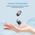 thumbnail image 2 of TFixol Compact Wireless Lavalier Microphone with Charging Case, Noise Reduction, Type-C, Plug & Play, Black/White Options, 2 of 6