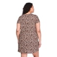 thumbnail image 3 of George Women's Plus Short-Sleeve Sleepshirt, 3 of 6