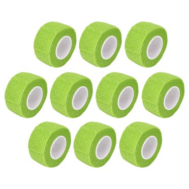 Bandage Athlétique, 10 Pcs Bandage Auto-Adhésif Rouleau de Compression Bandage Élastique Bandage de Soutien Multi-Fonctionnel