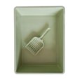 thumbnail image 2 of pitrice Cat Litter Box Pet Litter Tray Toilet Litter Pan Kitty with Scoop, 2 of 9