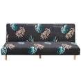 thumbnail image 1 of 2024 2021 New Armless Futon Cover Stretch Folding Sofa Bed Slipcover Polyester Elastic Fabric All-Inclusive Cover Furniture Protector, 1 of 9