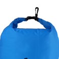 thumbnail image 4 of Floating Waterproof Bag, Roll , Portable, Ultralight, for Kayaking, Rafting, Boating, Swimming, Camping, Hiking, Beach, Fishing - Blue, 20L, 4 of 8
