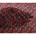 thumbnail image 4 of oneOone Viscose Chiffon Fabric Leaves & Floral Block Print Fabric BTY 42 Inch Wide, 4 of 4