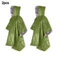thumbnail image 1 of Lefu 2Pack Outdoor Thermal Rain Coat Poncho Outdoor Extreme Cold Survival Blanket, 1 of 6