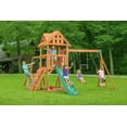 thumbnail image 1 of Ensemble de jeu en bois Mountain View Lodge avec toit en bois - Multi, 1 of 6