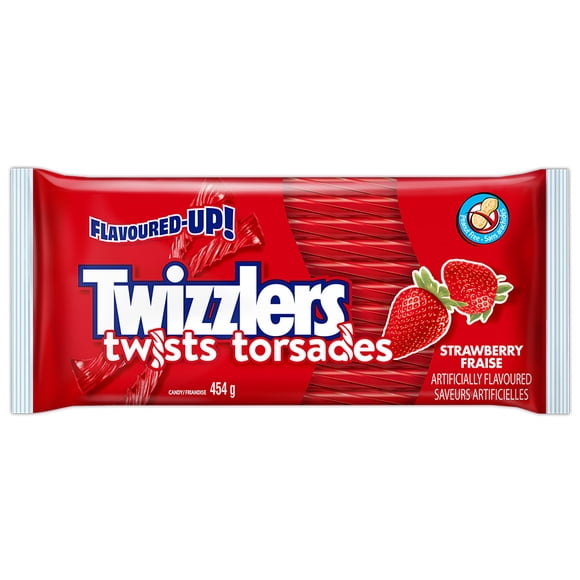 Torsades TWIZZLERS Fraise, 454 g
