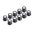thumbnail image 2 of 10Pcs Potentiometer Volume Tone Knobs Caps with D Shaped Shaft for Electric Guitar Bass, 2 of 8