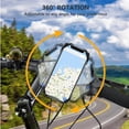 thumbnail image 3 of Bicycle Phone Holder Handlebar 360°Rotation Bike Phone Mount Bicycle Handlebars Phone Holder Phone Holder for Bike Handlebar Bike Phone Holder Handlebar Phone Mount for Bike Handlebars, 3 of 7