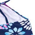 thumbnail image 4 of 2Pcs Kids Girl Tie Dye Bikini Set Fish Scale Ruffle Halter Swimsuit Toddler One Shoulder Bathing Suit Summer Outfits Set, 4 of 6