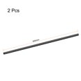 thumbnail image 2 of Unique Bargains Tube Rond en Fibre de Carbone 6x4x400mm 3K Rouleau Enveloppé Mat pour RC Avion 2 Pack, 2 of 6