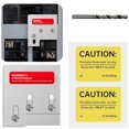 thumbnail image 2 of Generator Interlock Kit Compatible with Square D QO or Homeline 150 or 200 amp Panels.1 3/8 inches Spacing Between Main and Generator Breaker.Professional and Interlock Kit(1set), 2 of 4
