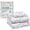 Tranquil, variant on RUVANTI 100% Organic Cotton Sheets - California king Sheet Sets - 4 Piece Percale Weave Bedding, Crisp, Cooling & Breathable, Soft & Durable, 16" Deep Pocket, Hotel Quality Sábanas - Bright White