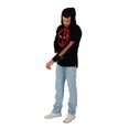 thumbnail image 4 of Deadpool Classic Logo Zip-Up Hoodie with Sleeve Print-Medium, 4 of 5