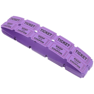 100pcs Raffle Tickets Universal Ticket Labels Universal Ticket Events Tickets Universal Tickets