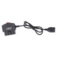 thumbnail image 1 of OBD Charger, Automatic Power Failure Low Voltage Protection OBD Power Adapter Cable 24 Hours Monitoring  For Dash Camera DVR, 1 of 8