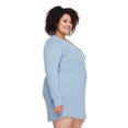 thumbnail image 4 of George Women's Plus Henley Nightshirt, 4 of 6