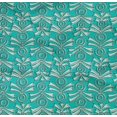 thumbnail image 4 of oneOone Organic Cotton Poplin Twill Fabric Floral Block Printed Craft Fabric BTY 42 Inch Wide, 4 of 4
