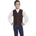 thumbnail image 1 of Scully RW041K-WAL-S Vêtements de Gamme pour Enfants Gilet Frontier - Noyer - Petit, 1 of 1