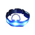 thumbnail image 2 of Collier Lumineux Réglable pour Animaux de Compagnie Randonnée Collier de Nuit Animaux Marchant Animal Allumé Choker Colliers Portables Lavables Animaux de Compagnie Fournitures Cadeau Bleu L, 2 of 8