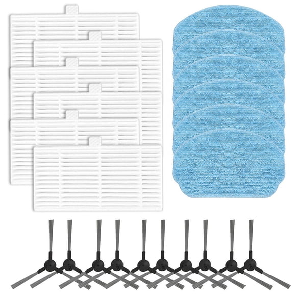 MYG For Cecotec Conga 999 X-Treme Robot Vacuum Cleaner Side Brush Filter Mop Cloth