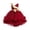 Red, variant on Splozh Flower Girls Tulle Dress Toddler Girls Christmas Sleeveless Solid Embroidery Lace Ruffles Party Evening Dress Wedding Dress Red,6-7 Years