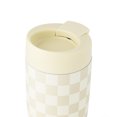 thumbnail image 3 of TAL 16oz Stainless Steel Aspen Coffee Tumbler, Checkered, 3 of 4
