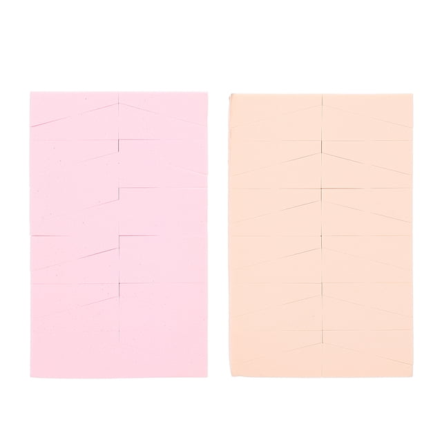2 Sets Makeup Sponges Make up Cosmetic Wedges Small Sponges Trapezoid Sponge