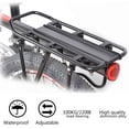 thumbnail image 2 of Bike Bicycle Cargo Rack Rear Bike Rack for Back of Bike Carrier Rack with Fender Quick Release Mountain Road Bicycle Rear Racks Capacity Universal, 2 of 7