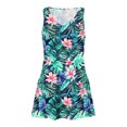 thumbnail image 4 of Staron Robes d'Été pour Femmes Sans Manches avec Poches, Ligne A, Fluides, Robes de Plage de Couverture de Maillot de Bain, Coupe Ample, Col en V, Tendance d'Été, S, 4 of 7