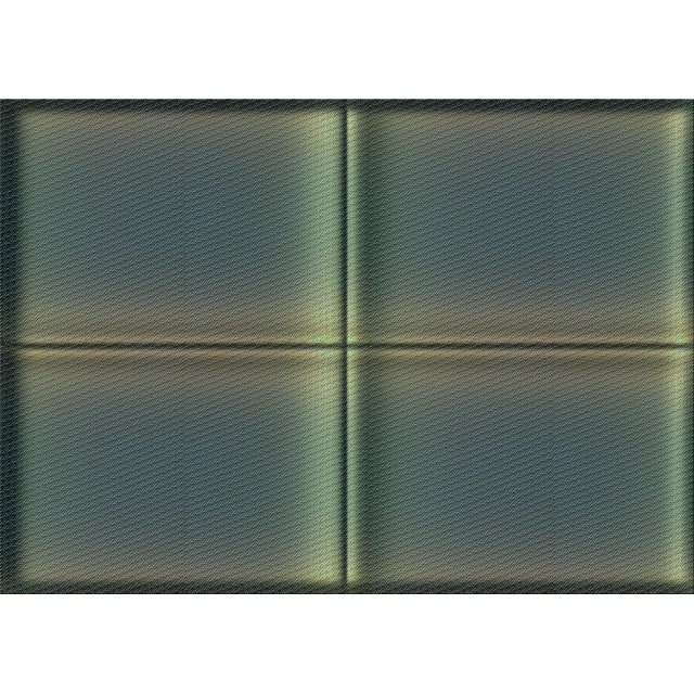 Ahgly Company Machine Washable Indoor Rectangle Transitional Dull-Sea Green Area Rugs, 8' x 12'