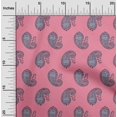 thumbnail image 1 of oneOone Cotton Silk Fabric Paisley Block Print Fabric BTY 42 Inch Wide, 1 of 1
