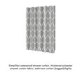 thumbnail image 3 of mmirethe Rideaux de Douche Écologiques - Imperméables et Durables, Confortables, Durables, Rideau de Douche Imperméable, Ajustement 240*200cm, 3 of 6