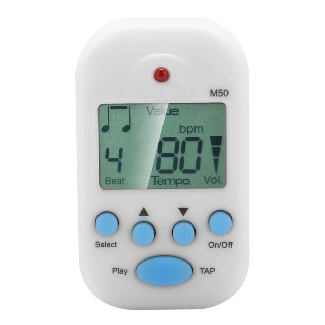 Metronome, Adjustable Intervals Multi-Functional Digital Beat Tempo, Easy And Convenient To Carry And Fix For Beginner Instrument Lovers Guitar Professionals