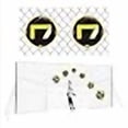thumbnail image 3 of Open Goaaal Soccer Goal Net & Soccer Backstop Net with Rebounder - Soccer Nets for Backyard All in One & Practice Targets - Soccer Goals for Backyard - Standard Size (2 Pack), 3 of 4