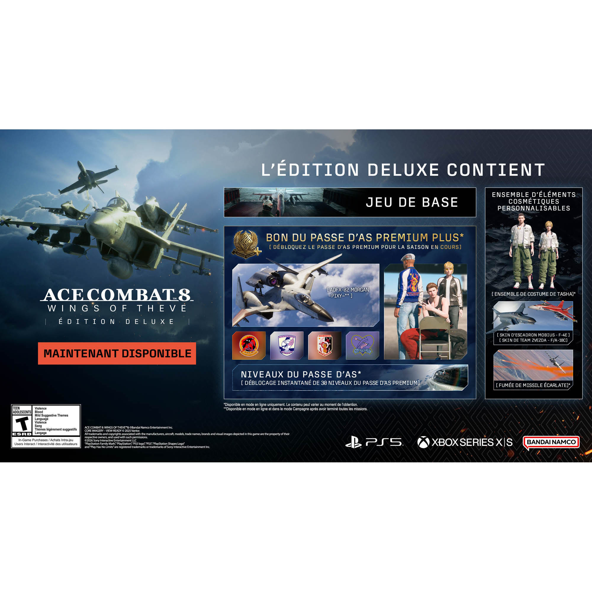 Ace Combat 8: Wings of Theve - Deluxe Edition (PlayStation 5)