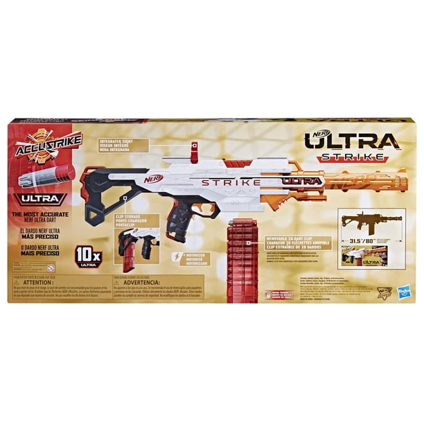 Nerf Ultra Strike Motorized Blaster, 10 Nerf AccuStrike Ultra