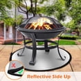 thumbnail image 4 of Fire Pit Mat, Round Fireproof Mat Fire Pit Pad Grill Mat for Patio, 4 of 4