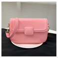 thumbnail image 1 of LinYooLi Sacs à Bandoulière Roses pour Femmes Sac en Cuir Souple Sac à Main Tendance Simple Sac Messager Classique pour Dames, 1 of 6