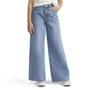 Levi Strauss Signature Girls' Core High-Rise Baggy Fit Jeans