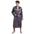 thumbnail image 1 of Fjucha Robes Cotton Bathrobes for Mens Soft Lightweight Unisex Bath Robes M-2XL, 1 of 9