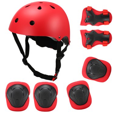 Protective Gear,Pads Pads Wrist Kids Knee Pads And Pads Set Kids 7 In Set Adjustable Kids Wrist Roller 1 Helmet And In 1 Helmet Pads Wrist 7 In 1 Pads Set Adjustable Knee Pads Pads