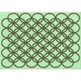 thumbnail image 1 of Ahgly Tapis Rectangulaire Lavable en Machine Vert Fougère, 8 Pieds x 12 Pieds, 1 of 7